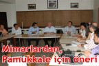 Mimarlardan, Pamukkale için öneri