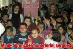 Minik öğrenciler hünerlerini sergiledi