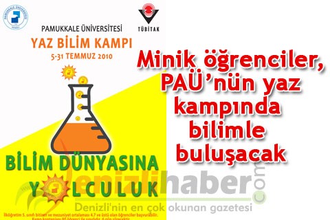 Minik öğrenciler, PAÜ’nün yaz kampında bilimle buluşacak