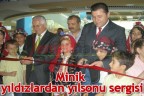 Minik yıldızlardan yılsonu sergisi