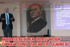 MUHASEBECİLER ODASI’NDAN DÖNEM SONU İŞLEMLERİ SEMİNERİ