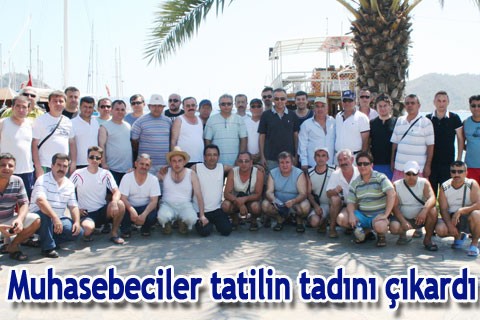 Muhasebeciler tatilin tadını çıkardı