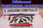 Mühimmat kaçakçısına operasyon