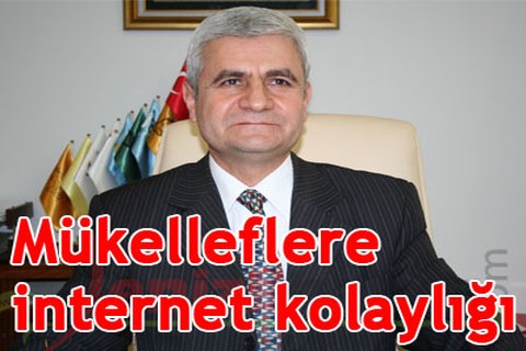 Mükelleflere internet kolaylığı