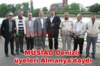 MÜSİAD Denizli üyeleri Almanya’daydı