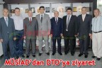 MÜSİAD’dan DTO’ya ziyaret