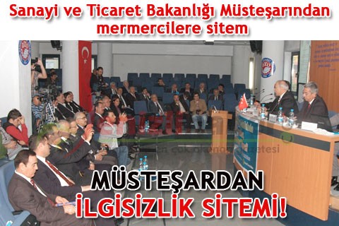 MÜSTEŞARDAN İLGİSİZLİK SİTEMİ!