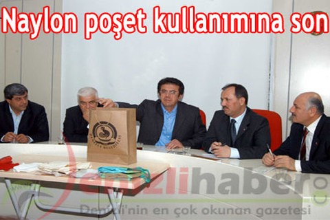 Naylon poşet kullanımına son