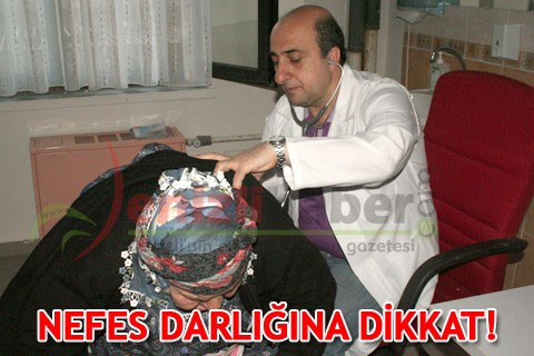 NEFES DARLIĞINA DİKKAT!