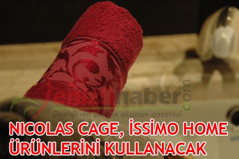 NICOLAS CAGE, İSSİMO HOME ÜRÜNLERİNİ KULLANACAK