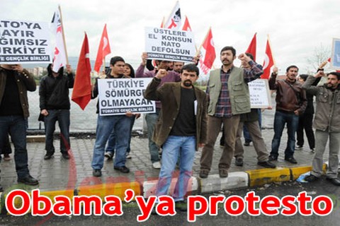 Obama’ya protesto