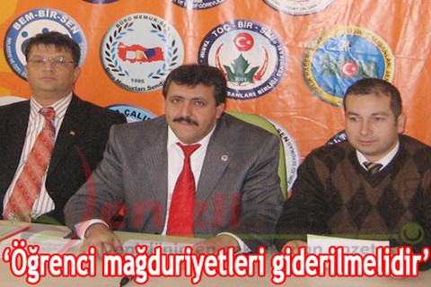 Öğrenci mağduriyetleri giderilmelidir