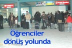 Öğrenciler dönüş yolunda