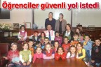 Öğrenciler güvenli yol istedi