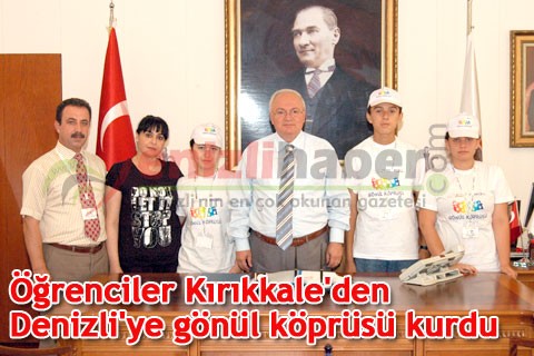 Öğrenciler Kırıkkale’den Denizli’ye gönül köprüsü kurdu