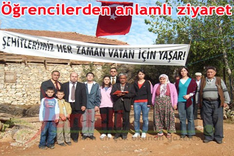 Öğrencilerden anlamlı ziyaret