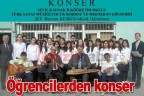 Öğrencilerden konser