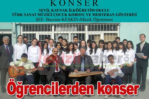 Öğrencilerden konser