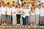Öğrencilere 10 bin kitap