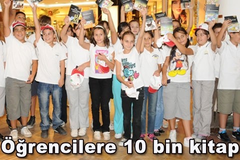 Öğrencilere 10 bin kitap