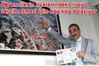 Öğrencilerin ilçelerindeki liseyi tercih etmesi için köy köy dolaşıyor