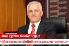 “ÖĞRETMENLER GÜNÜNÜ HEYECANLA KUTLUYORUZ”