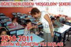 Öğretmenlerden ‘hoş geldin’ şekeri