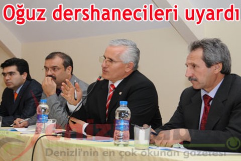 Oğuz dershanecileri uyardı