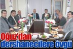 Oğuz’dan dershanecilere övgü