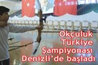 Okçular Denizli’de yarışıyor