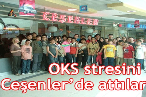 OKS stresini Ceşenler’de attılar