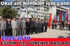 Okul zili minikler için çaldı