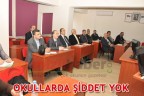 Okullarda şiddet yok