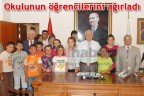 Okulunun öğrencilerini ağırladı