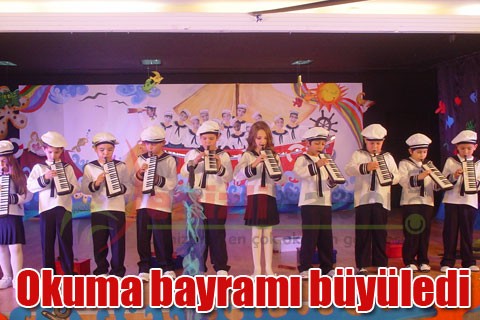 Okuma bayramı büyüledi