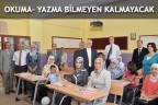 OKUMA- YAZMA BİLMEYEN KALMAYACAK