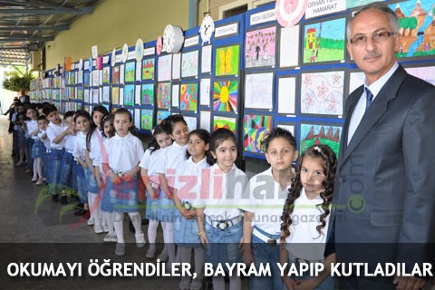 OKUMAYI ÖĞRENDİLER, BAYRAM YAPIP KUTLADILAR