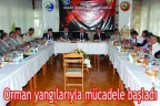 Orman yangılarıyla mücadele başladı