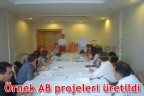 Örnek AB projeleri üretildi