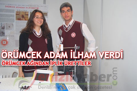 ÖRÜMCEK ADAM İLHAM VERDİ ÖRÜMCEK AĞINDAN İPLİK ÜRETTİLER