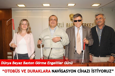“Otobüs ve duraklara navigasyon cihazı istiyoruz”