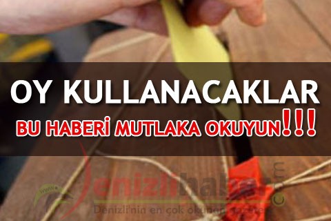 OY KULLANACAKLAR BU HABERİ MUTLAKA OKUYUN!!!