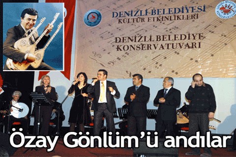 Özay Gönlüm’ü andılar