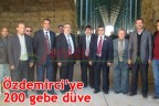 Özdemirci’ye 200 gebe düve