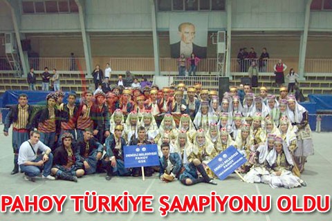 PAHOY TÜRKİYE ŞAMPİYONU OLDU