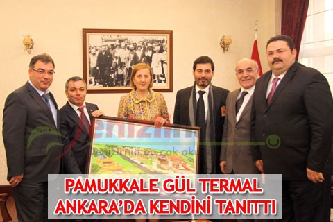 PAMUKKALE GÜL TERMAL, ANKARA’DA KENDİNİ TANITTI