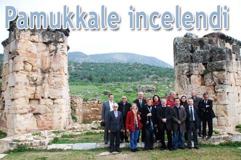 Pamukkale incelendi