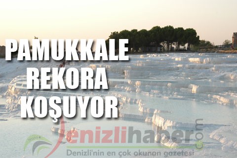 PAMUKKALE REKORA KOŞUYOR