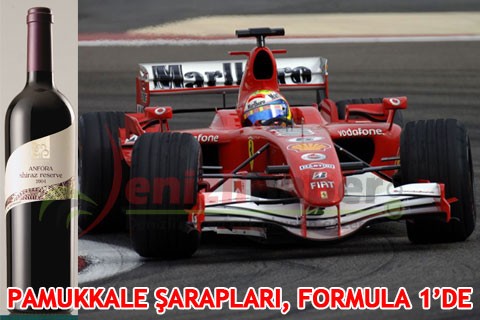 PAMUKKALE ŞARAPLARI, FORMULA 1’DE