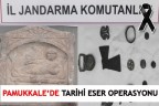PAMUKKALE’DE TARİHİ ESER OPERASYONU